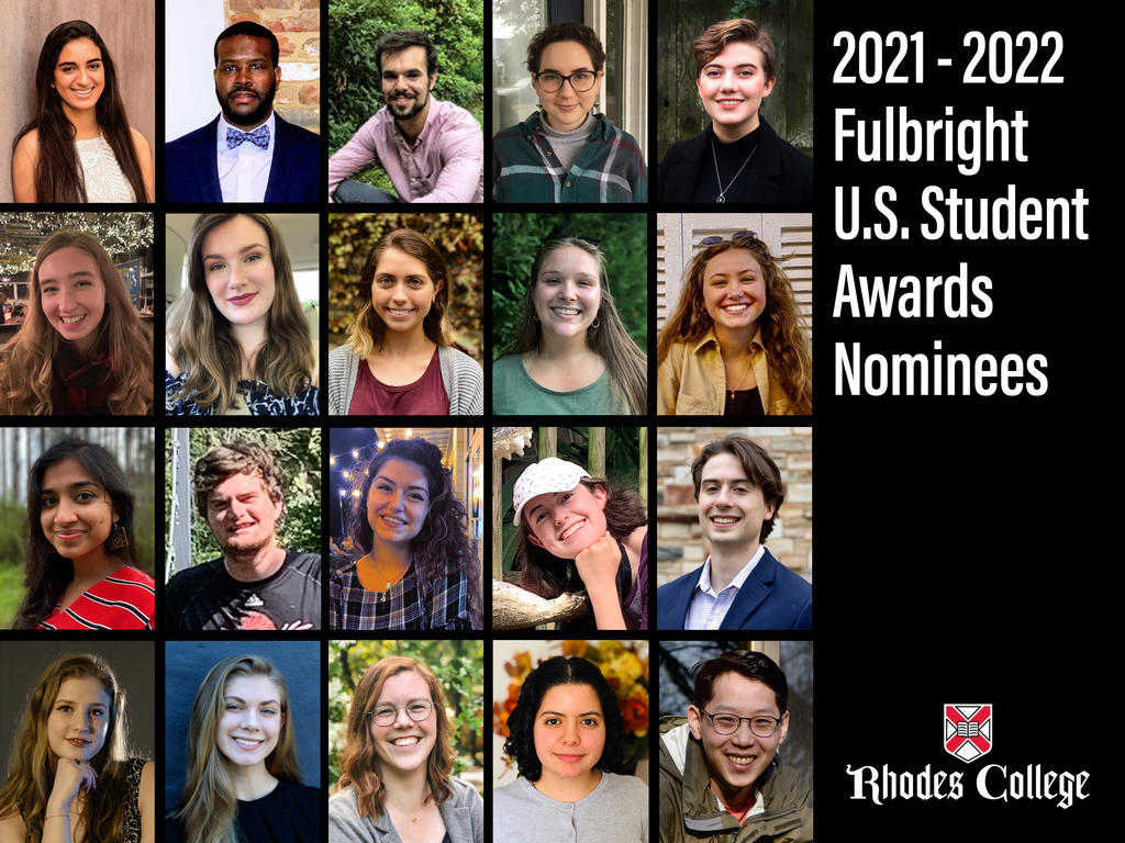 Twenty Rhodes Students Compete in Fulbright Award Competition for 2021